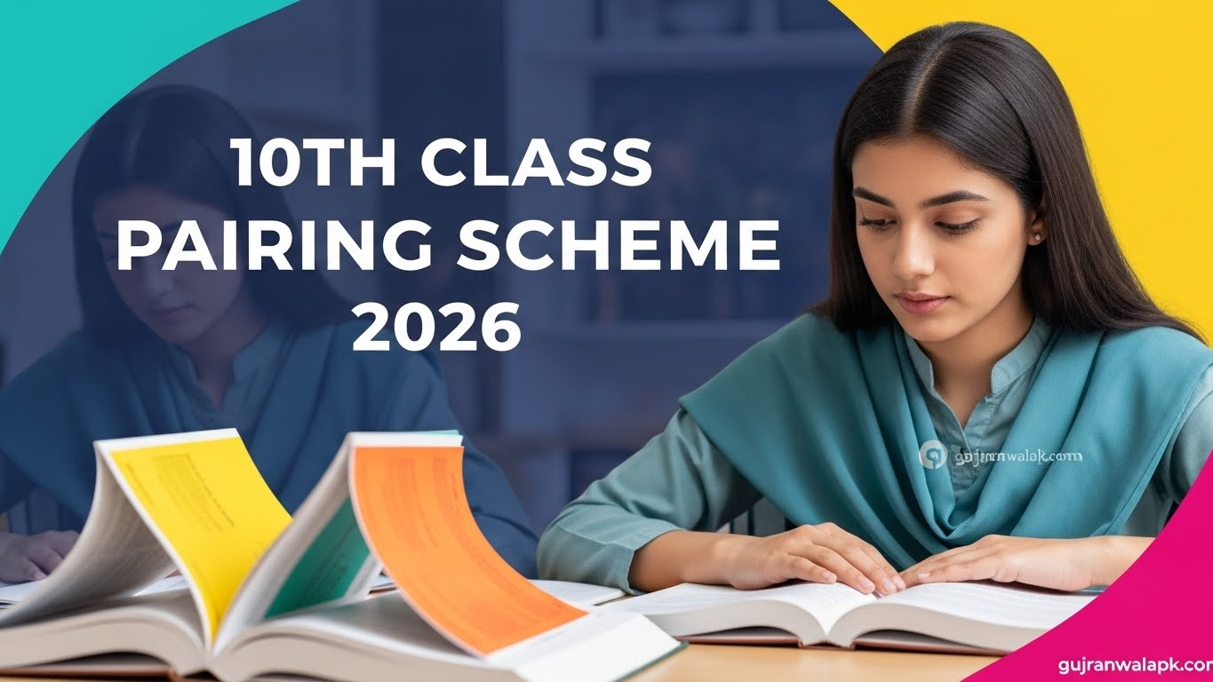 10th Class Pairing Scheme 2026 Gujranwala Board