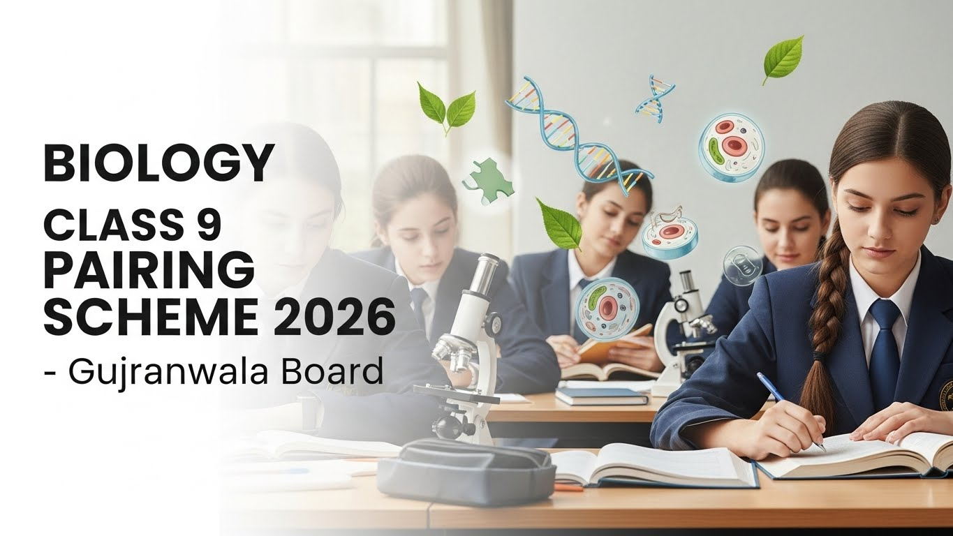 Biology Class 9 Pairing Scheme 2026