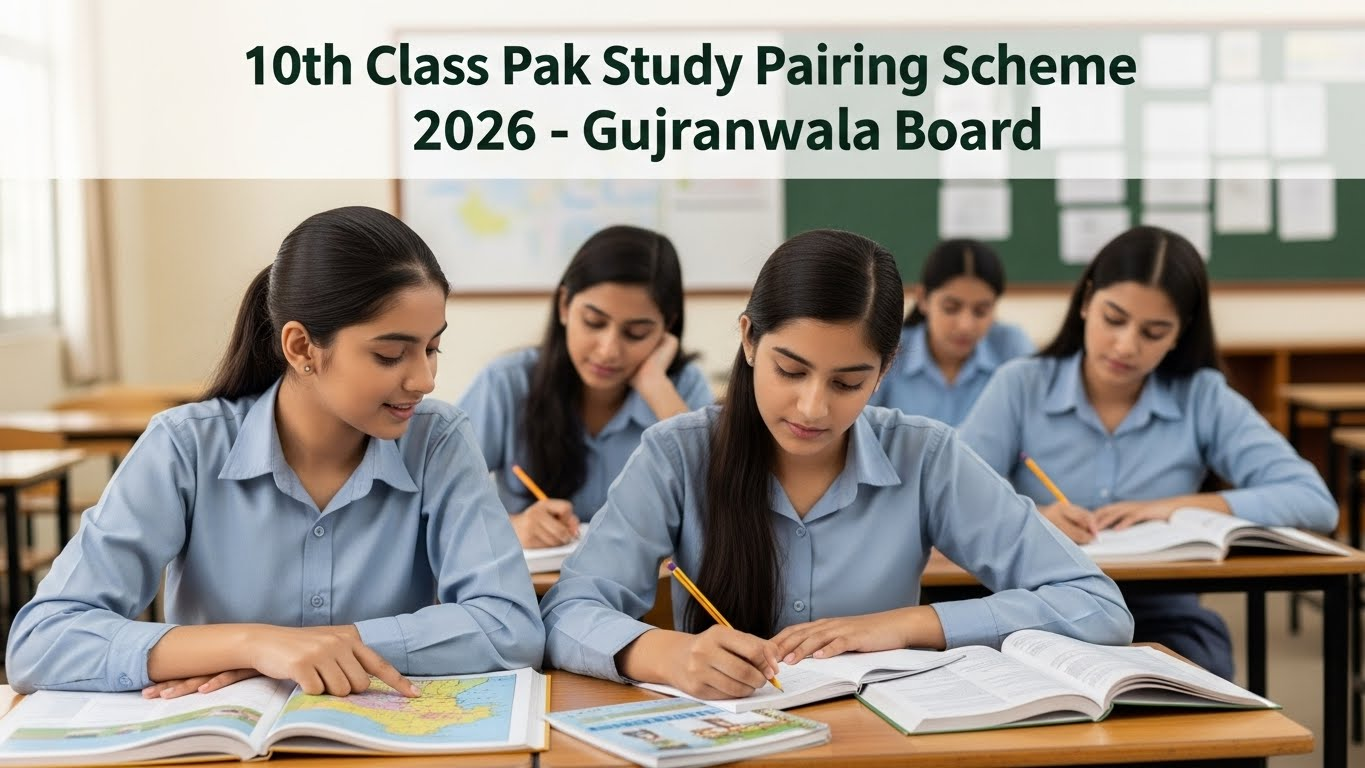 10th Class Pak Study Pairing Scheme 2026