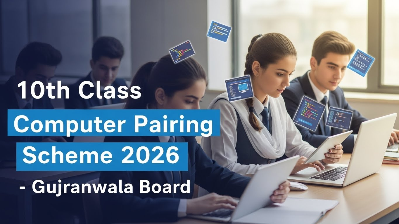 10th Class Computer Pairing Scheme 2026