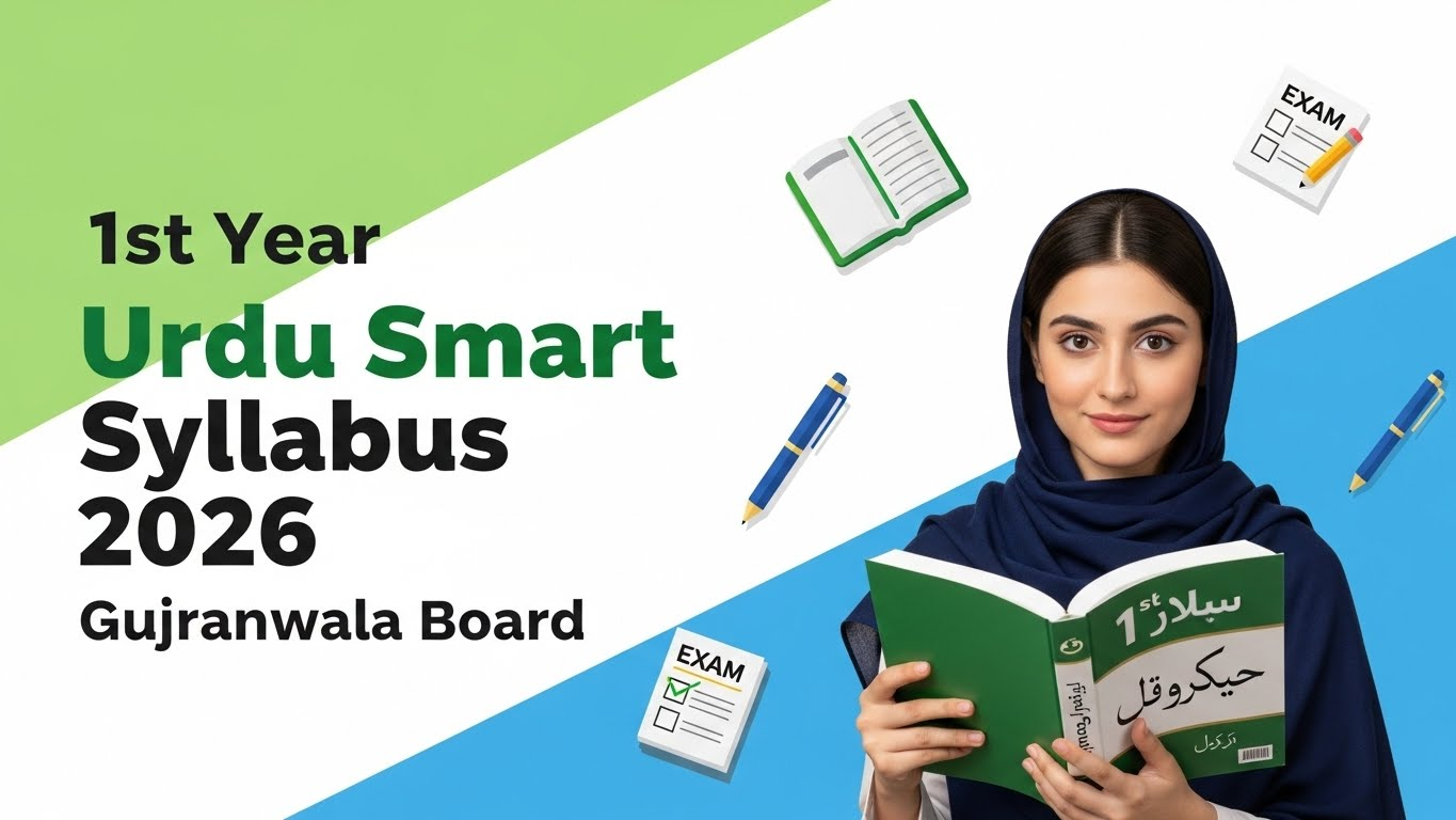 1st Year Urdu Smart Syllabus 2026