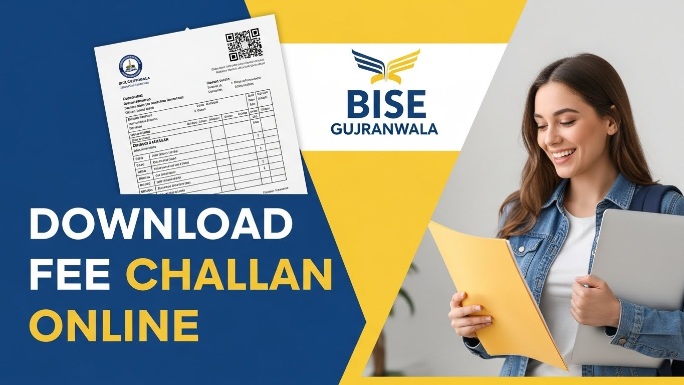 How to Download Fee Challans Online from BISE Gujranwala