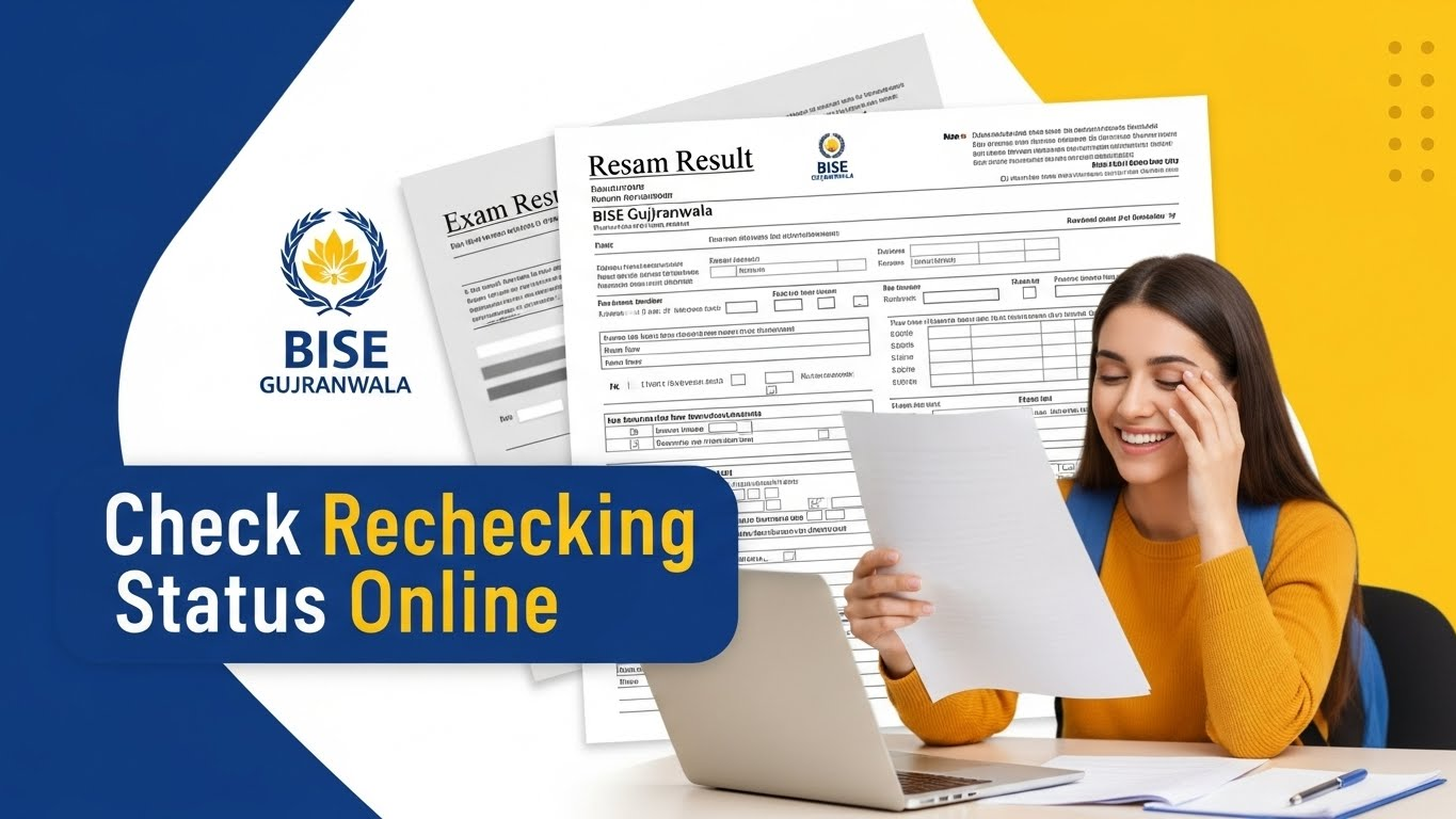 How to Check Your Online Rechecking Status at BISE Gujranwala