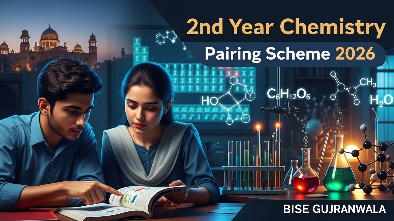 2nd Year Chemistry Pairing Scheme 2026